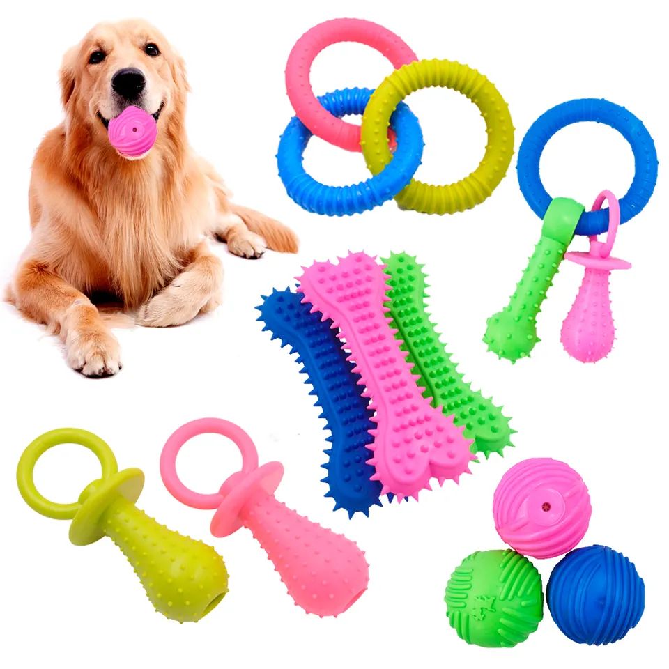 Παιχνίδι Soft Tpr Teeth Cleaning Dog Chew Pet